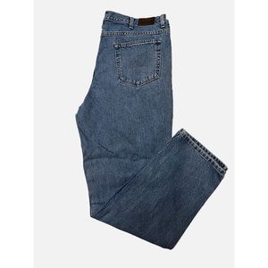 LL Bean Natural Fit Jeans Size 40 X 34 Straight Leg